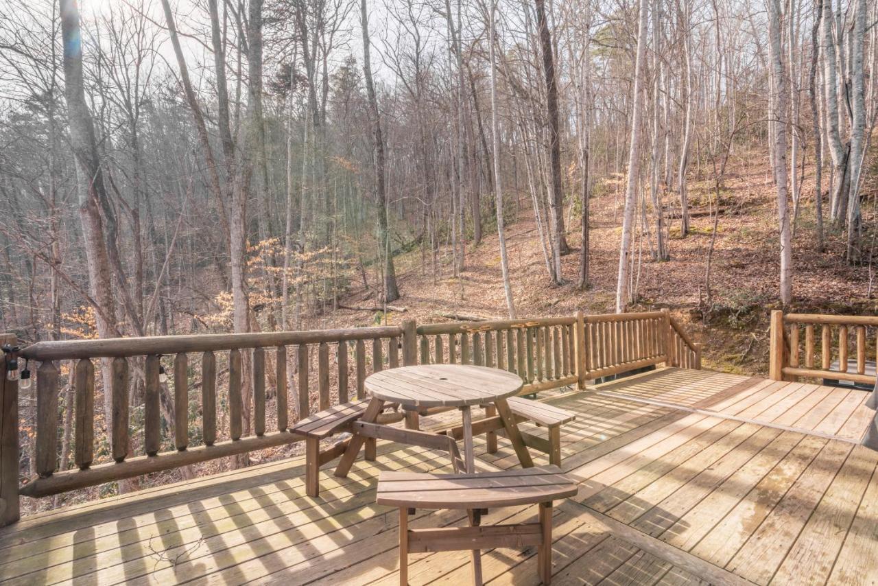 Moonshine Ridge Cabin With Hot Tub And Fire Pit 鸽子谷 外观 照片