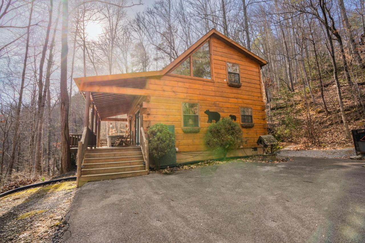 Moonshine Ridge Cabin With Hot Tub And Fire Pit 鸽子谷 外观 照片